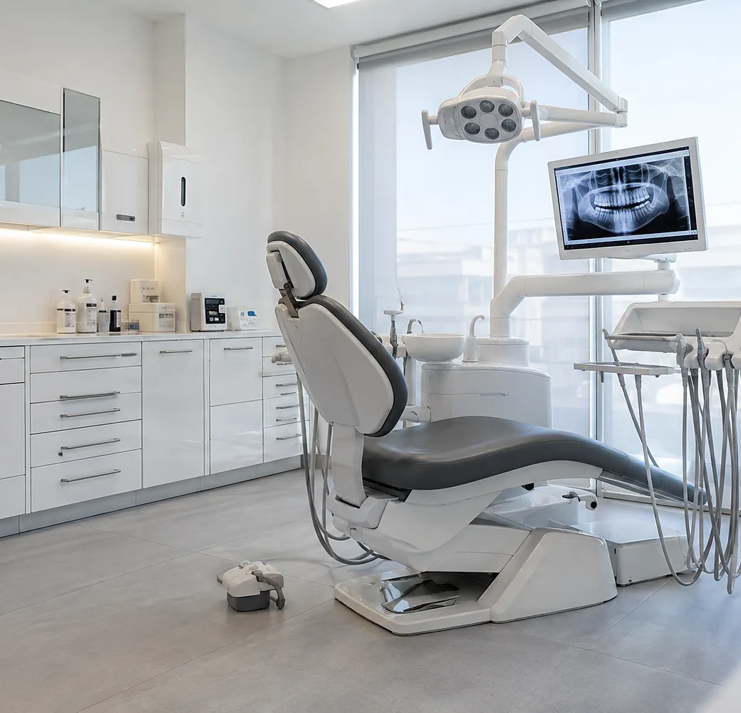 Gabinete de una clínica dental en Madrid